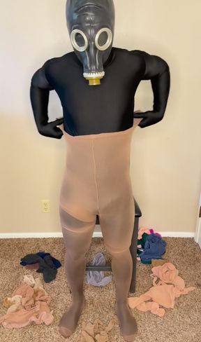 Zentai Extreme Pantyhose Encasement