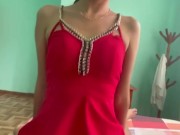 namorada NOVINHA magra de 18 anos depois da festa