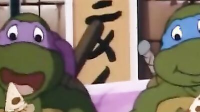 Get lost in Naurto and TMNT's steamy cartoon action!