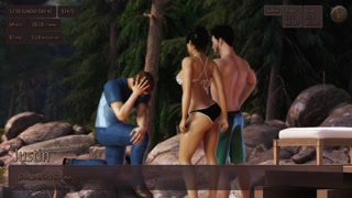 Slut wife getting fucked Infront of Cuckold Husband-3D Hentai Animated Porn-Living With Temptation