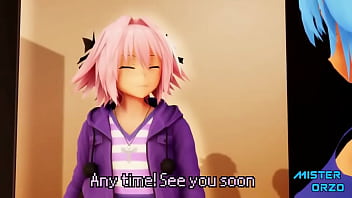 Astolfo y Cirno se conocen y follan