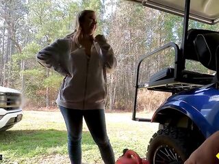 Roadside - Our Mechanic Got Fortunate With A Breasty Golden-haired Playgirl Bailey Brooke