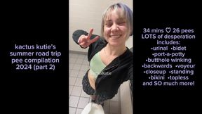 Summer Road Trip Pee Compilation Part 2