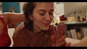 Another Sweet and Cozy Double-blowjob