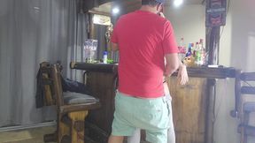 Hot Blonde Losing Her Jeans for a Quick Fuck Doggystyle