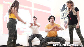 Pristine Edge & Kenzie Love stopped the enlistment by swapping