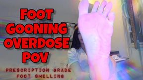 POV Foot Gooning Overdose – Hospitalized Foot Addict Gets Medical Grade Sock & Sweaty Feet Smelling