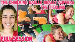 THE CHARMING NAELLE REALLY SUFFERS THE TICKLING : FULL SESSION - FULL HD MP4