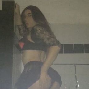 2am Public Bathroom Stripping Sissy Slut - Whitney Day