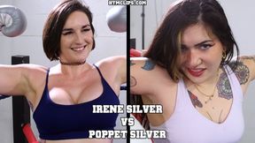 Irene Silver vs Poppet Silver Foxy Boxing Beatdown