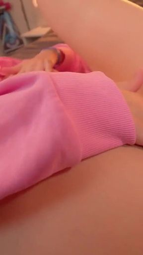 Amazing Masturbation with Horny Blonde