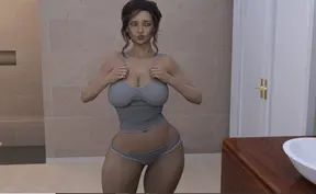 Family Vacation Gone Wild: Big-Boobed Latina Mom in 3D Animated Hentai