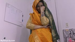 Dirty Sex Talking With Indian Stepmom With Stepson
