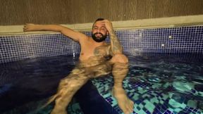 Motel Day with Pool - Loving Dirty Couple Fucking and Laughing