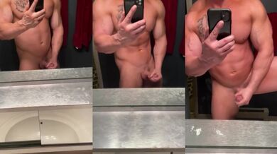 Bodybuilder Unloading after leg day