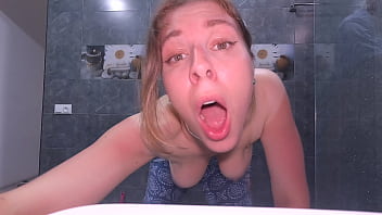 Family Fantasy: Cute sister gets fucked hard in wet games