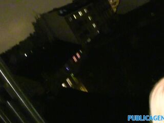 Public Agent Rooftop sex for hot arsed blond