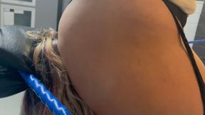 Ass worship, kissing, foot and face smothering