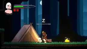 Tenten Sakura Seduce Naruto in Wild Lesbian-Threesome Hentai Fantasy