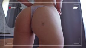 Thong and Perfect Big Ass Teasing