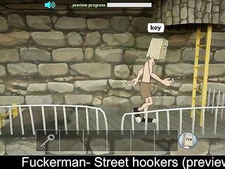 Fuckerman: Street hookers (preview) (free game itchio) 2D, 3D, Adult, Animation, big-tits, Cartoon, fuckerman, futanari, NSFW, street-hookers