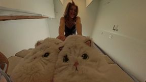 Melissa and the Shrinking Volunteer (Gentle Giantess) 4K Version VR360