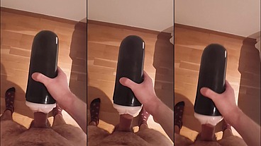 Follando mi fleshlight *Me corro mucho*
