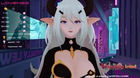 VTUBER CAVES & BEGS TO LET HER CUM (Chaturbate 06/05/21)
