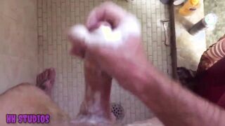 Shower Getting off Sesh With Step Sonnie