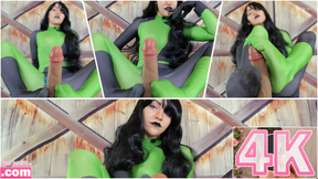Shego&#039;s Femdom Footjob