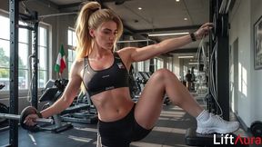 my gym assistant’s tight, deep pussy straddled my cock. i came inside her, and she was thrilled about it![ai]