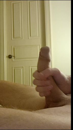 I Wank Outside My Step Sisters Bathroom to See if She Will Touch My Dick or Ask Me to Leave