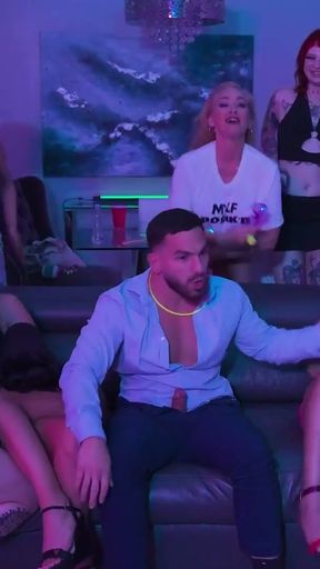 Concept: Pornk'd - MYLF Labs feat. Angel, Barbie Dracula, Lilly Hall &amp; Mimi Rodriguez   Clip 1