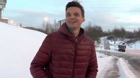 Inked Guy Enjoys Winter Fuckfest with Hung Stud