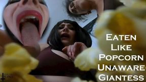 Eaten Like Popcorn Unaware Giantess WMV