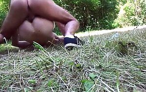 seen closer in the forest