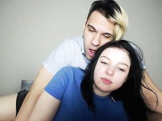 Teen Couple on Web Webcam