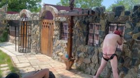 anal slut dildo fucking and armpits double domination