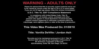 Vanilla DeVille fucking in the living room with her big tits