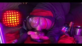 Masturbating My Big Ass with a Dildo