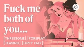 ASMR Audio Porn: Best Friend &amp; Boyfriend Fuck You Together - MMF Threesome, DP &amp; Dirty Talk - Erotic Audio Roleplay for Women