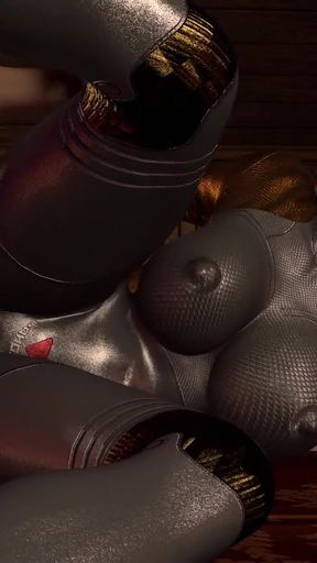 Iconic moment from &quot;Twins Sex scene in Atomic Heart l 3d animation&quot;