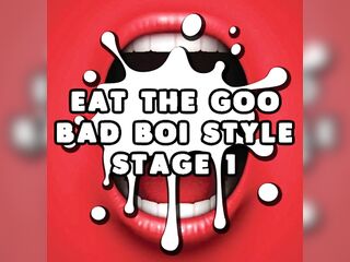 AUDIO SOLELY - Eat the semen bad boi style, stage 1