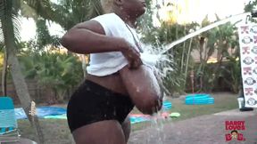 Big black boobs fetish video