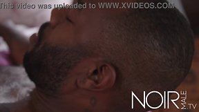 Anal first time with big black cock - bbc, blowjob, cum in ass