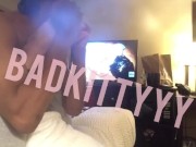 Ebony Slut Gets Foot Worshipped