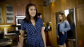Kendra Spade and Natasha Nice Devour Tommy Pistol's Thick Cock in Family Feud