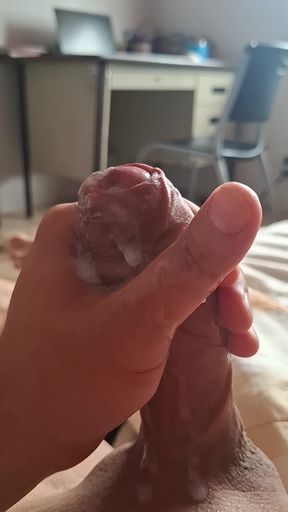 Orgasm jerking off