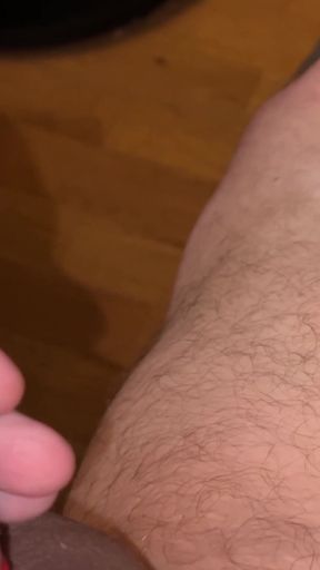Stunning moment from &quot;Foreskin games and jerk off of my little cock&quot;