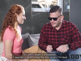 DADDY4K. Hotty is cheating on her BF with a blind chap. Hawt clip with Lucianna Lucci